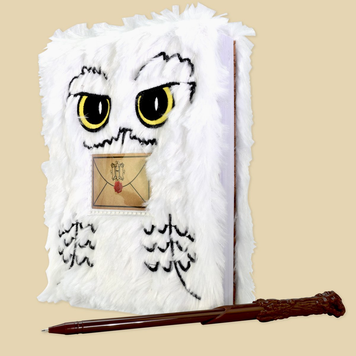 Harry Potter - Plush Notebook Set "Hedwig"