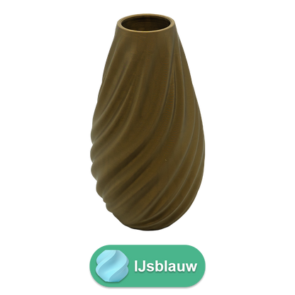 3D vaas PLA 30 cm zwart
