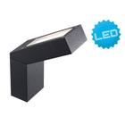 Wandlamp metaal 17,2x7,6x21 cm