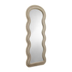 Mirror imitation fur champagne 70x170 cm