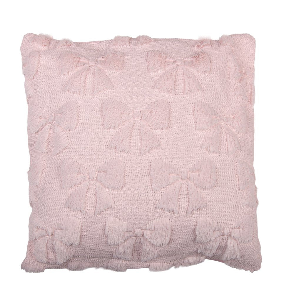 Cushion 45x45 cm Pink Synthetic
