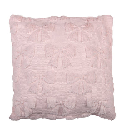 Cushion 45x45 cm Pink Synthetic