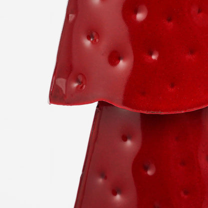 Kerstboom decoratief 90.5 cm rood ijzer