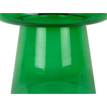 Bijzettafel 41 cm groen glas