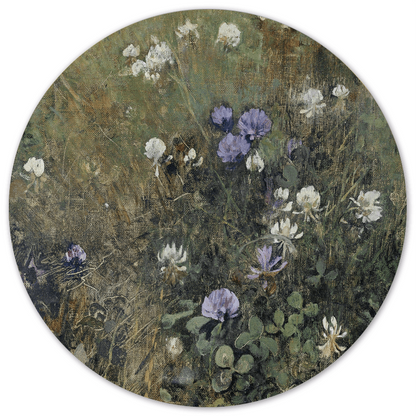 Wall circle clover flowers Jac van Looij, c. 1897