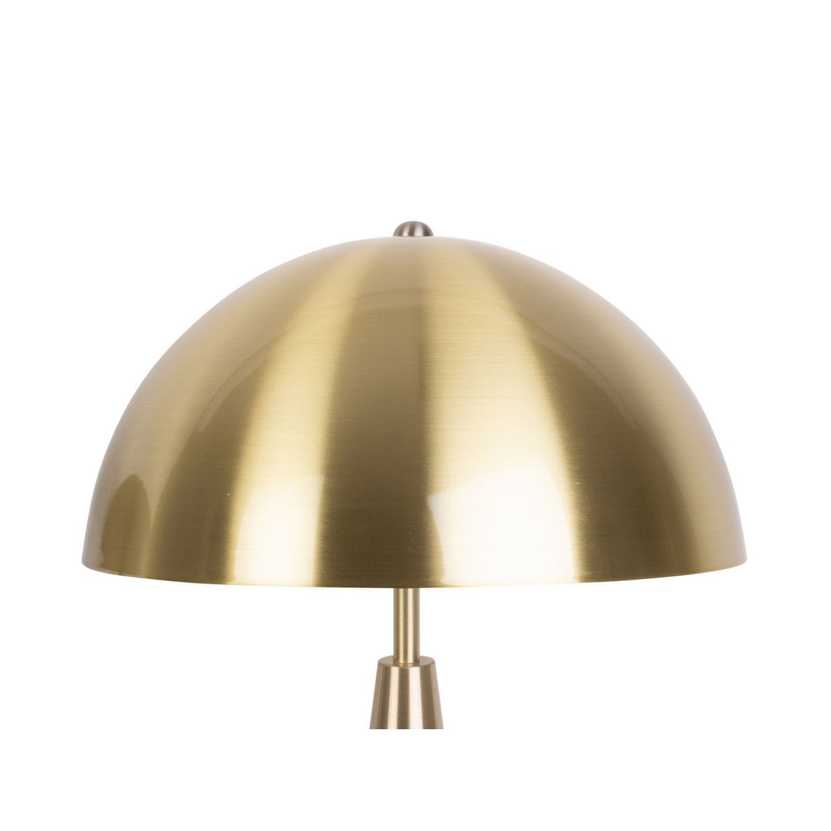 Tafellamp 51x30 cm mat zwart geborsteld goud geborsteld nikkel