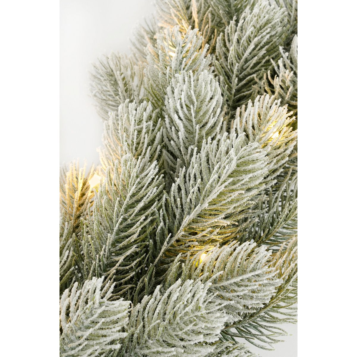 Kerstguirlande LED 180 cm groen met timer