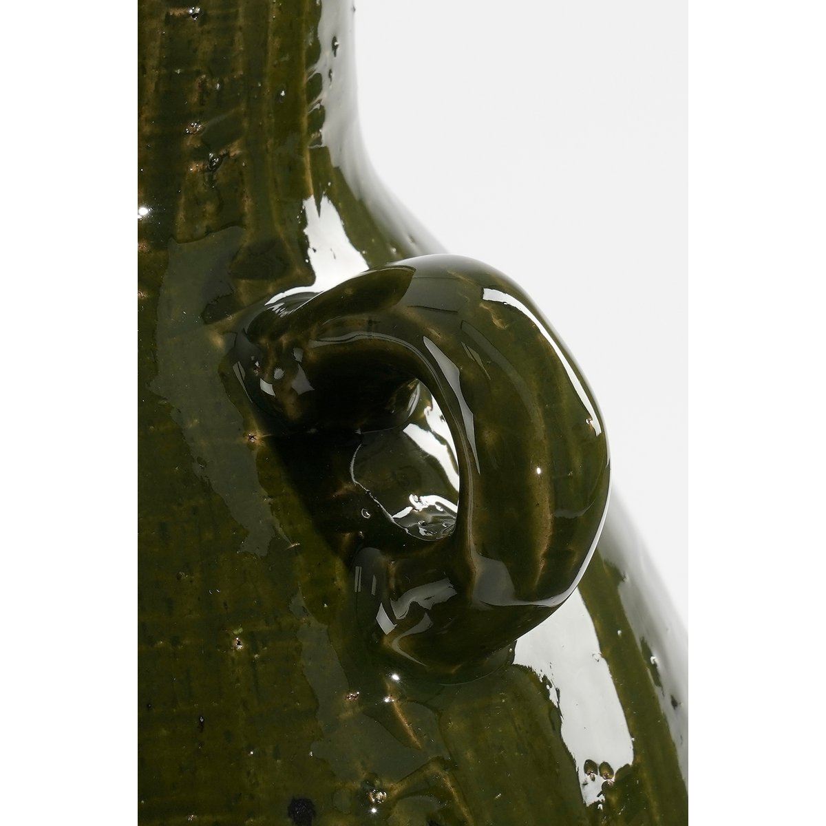 Vaas keramiek groen H34 x Ø26 cm