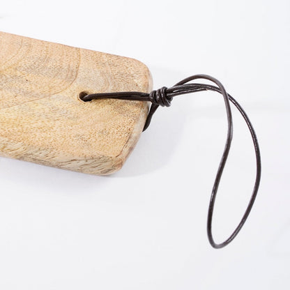 Snijplank mangohout 40x30 cm bruin