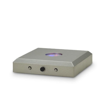 LED BASE square, 93120, 5 LEDs, silver