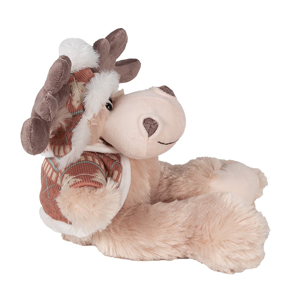 Knuffel rendier 21x22x22 cm bruin