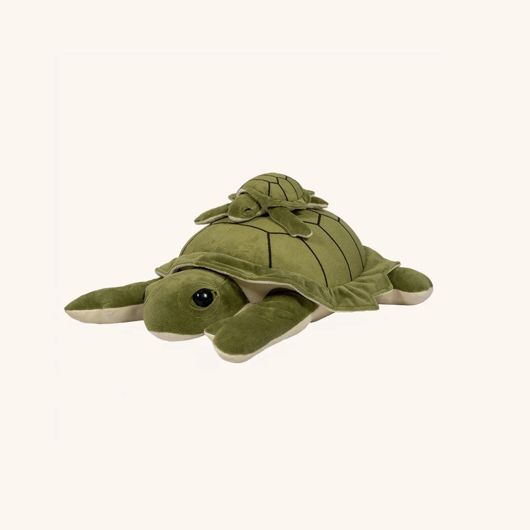 Verzwaarde pluche schildpad 1,6 kg