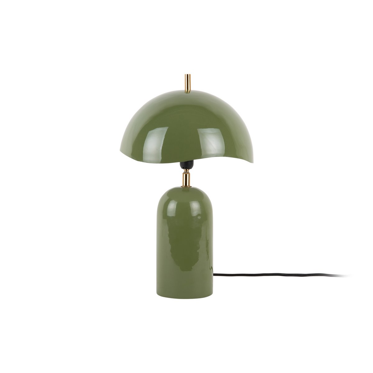 Tafellamp groen 25 cm ijzer