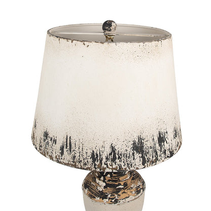 Tafellamp 32x60 cm beige hout