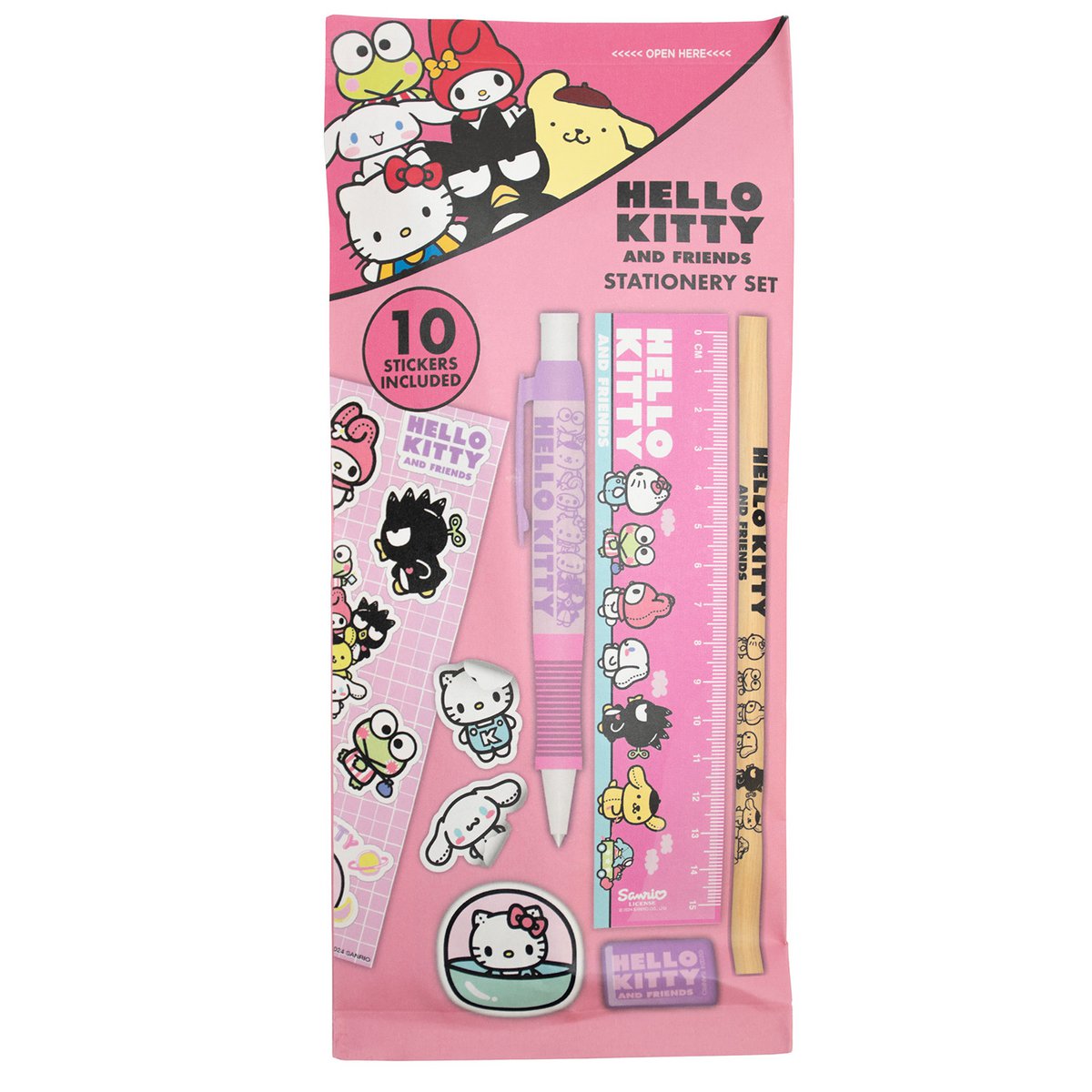 Briefpapier set 6 delen Hello Kitty