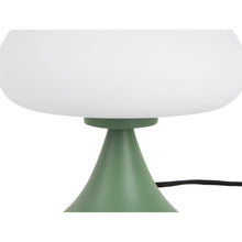 Tafellamp paddestoel groen 20 cm