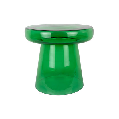 Bijzettafel 41 cm groen glas