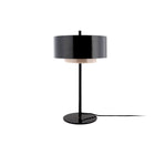 Tafellamp Grato Ring 29x50 cm zwart ijzer