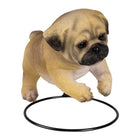 Figurine Dog 18x12x14 cm Brown Plastic Home Accessories