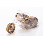 Houten 3D modelbouwpakket chopper 14x4,1x6,2cm