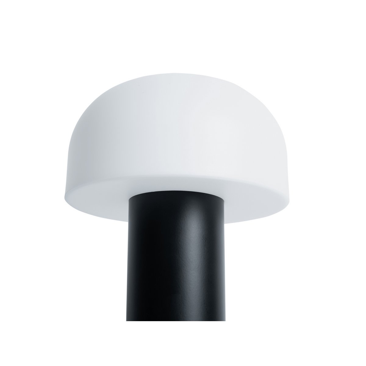 Tafellamp Luca LED zwart 15x23 cm