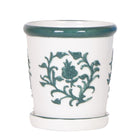 Sierpot keramiek Ø9 cm groen