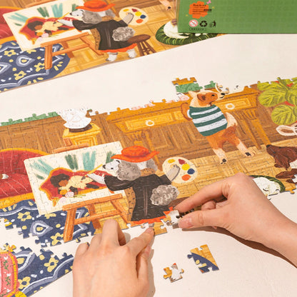 Robotime, Jigsaw Puzzle, Joypiece, Doggie Art Gallery, PT008, 50x75cm