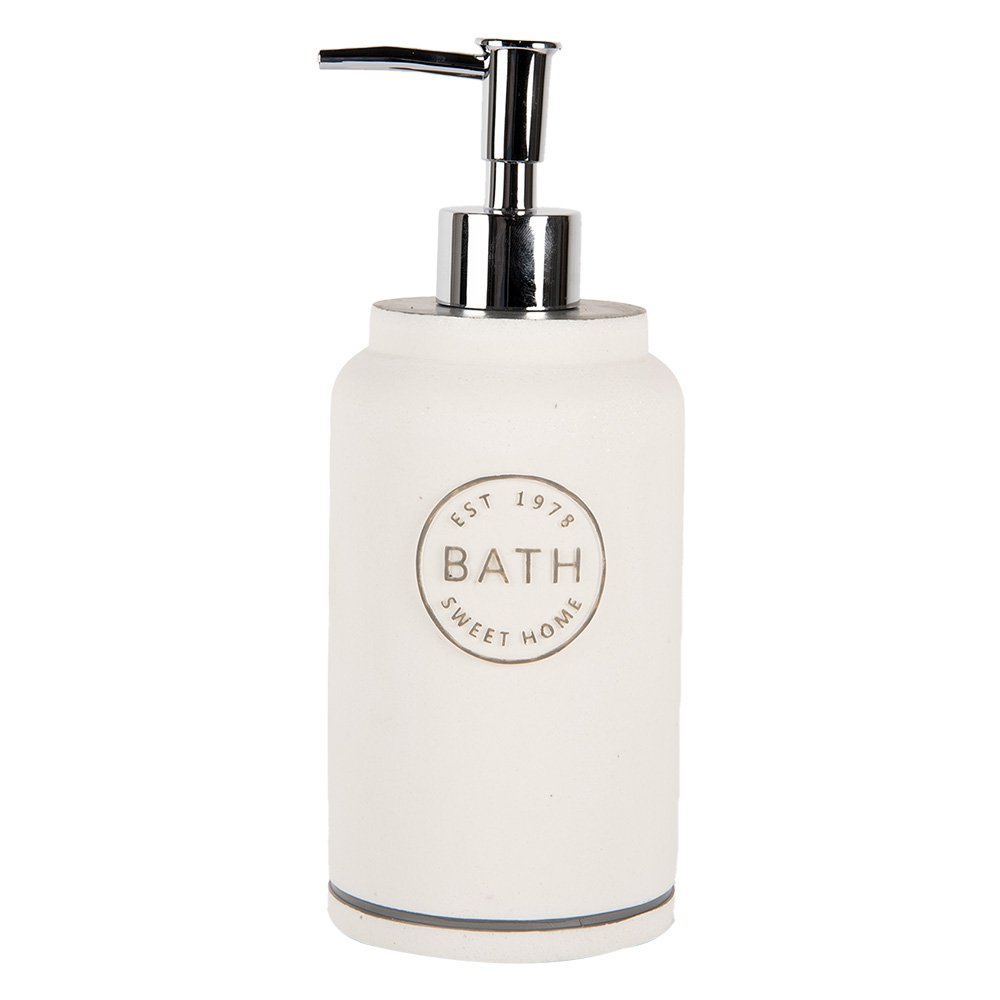 Soap Dispenser 475 ml White Plastic Soap Pump