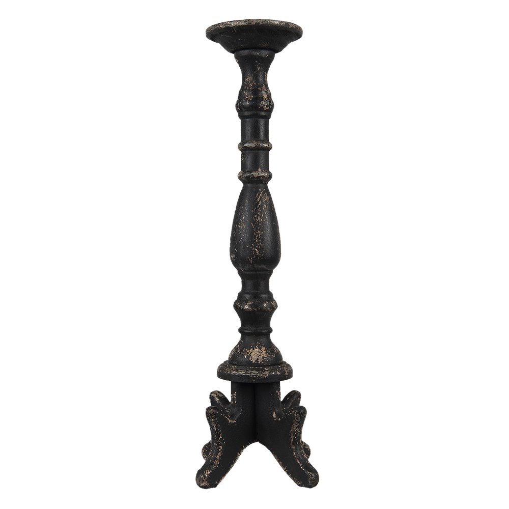 Kandelaar 60 cm hout zwart