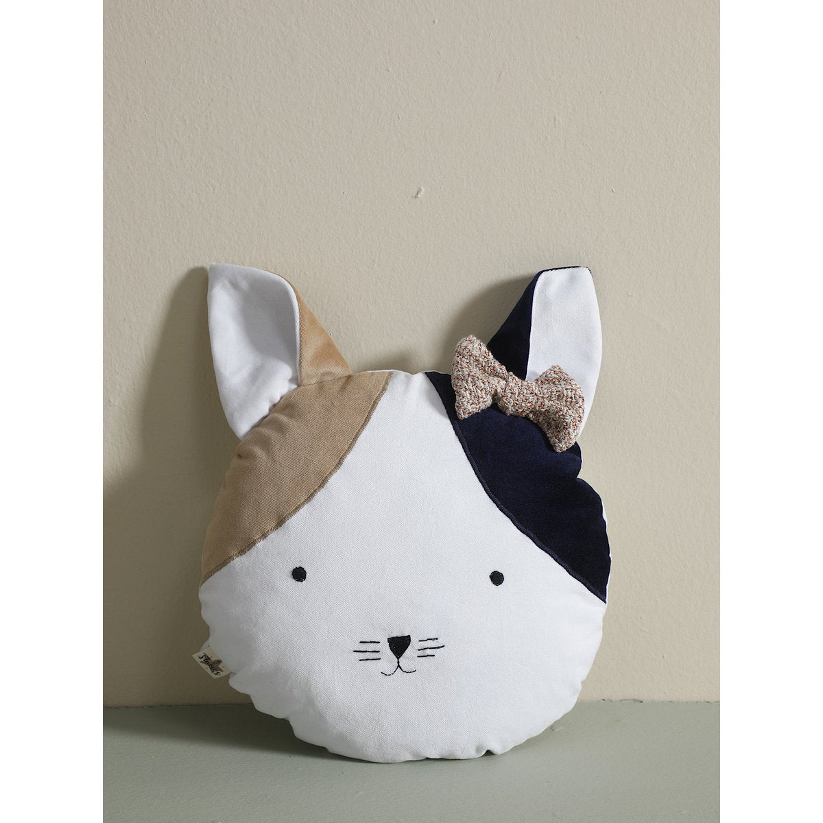 Kussen kat 35x42x35 cm fluweel