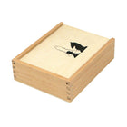 Schaakset 77 mm met houten kistje