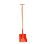 Schep 75 cm metaal houten steel