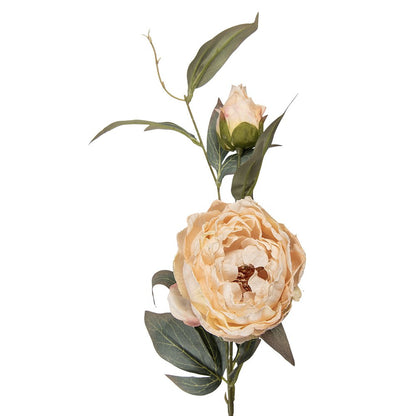 Kunstbloem 83 cm beige kunststof decoratietak