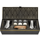 Whiskeyglazen set met granieten stenen