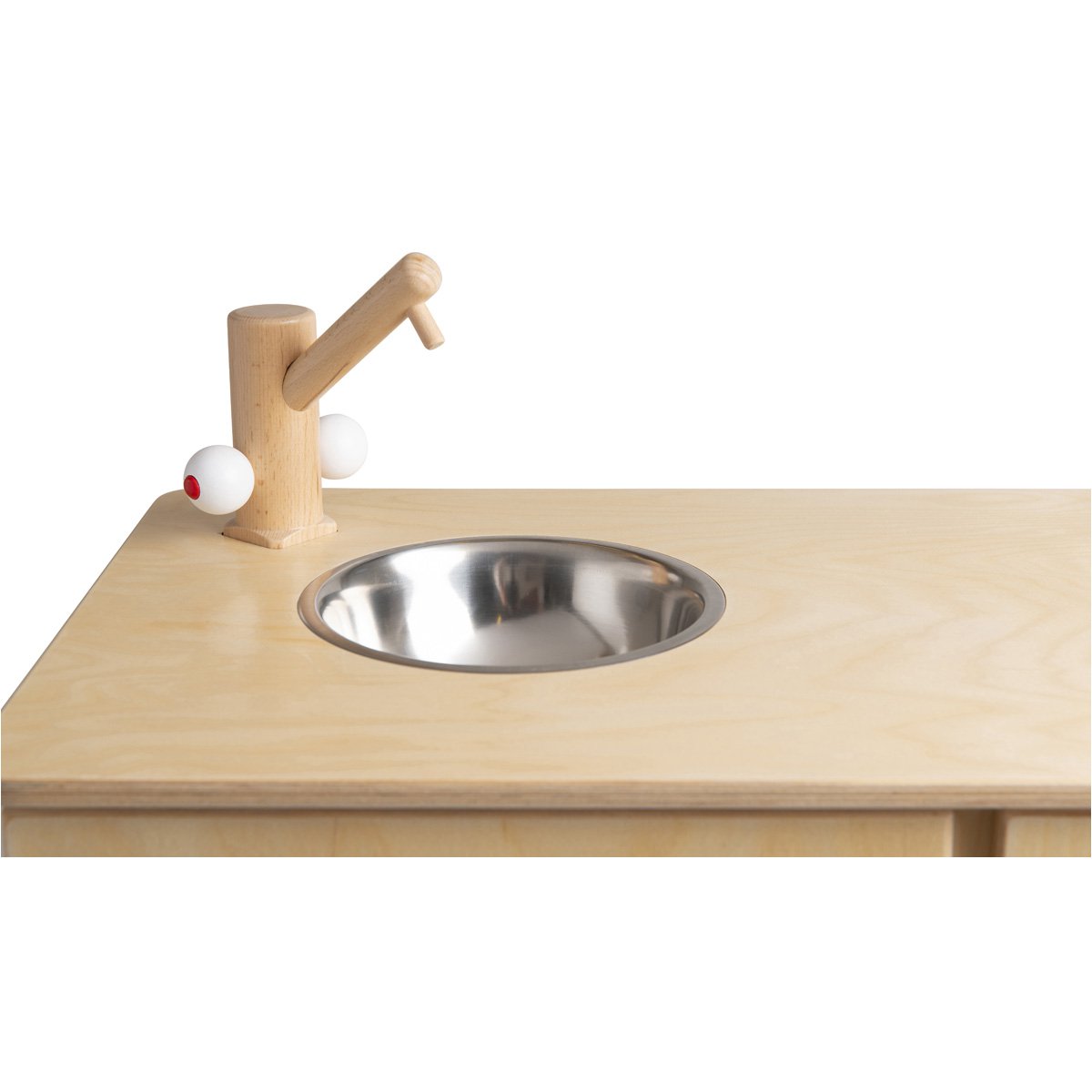 Van Dijk Toys Houten Speelkeuken Naturel Met Wit Kwaliteit