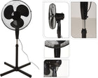 Ventilator 41 cm 45W 3 snelheden zwart