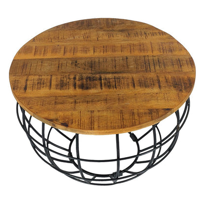 Duurzame Bijzettafel Ronde Lexington Metalen Frame Stijlvol