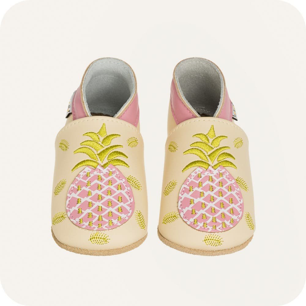 Babyslofjes leer ananas zacht