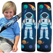 Car Seat Belt Cover Astronaut Child Safety Space Theme