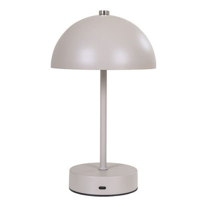 Holt LED-tafellamp - Zand, Metaal, Oplaadbaar