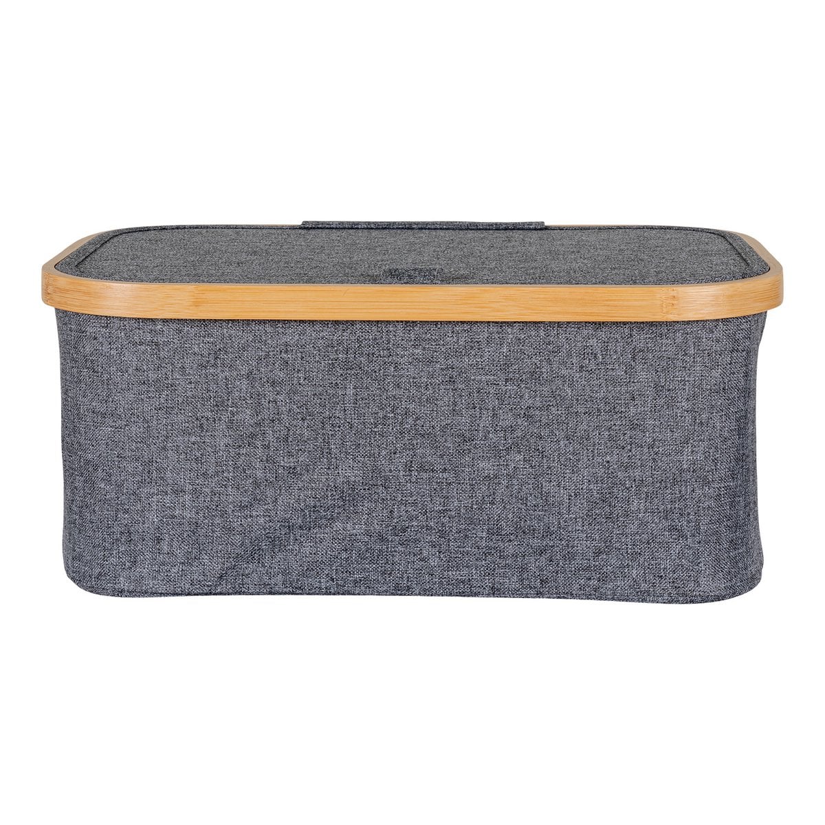 Noto Mand 38x26x16 cm donkergrijs bamboe polyester