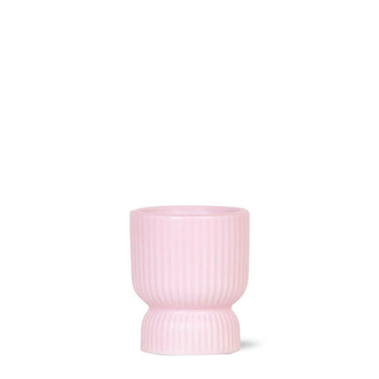 Sierpot Diabolo Ø6 cm roze keramiek