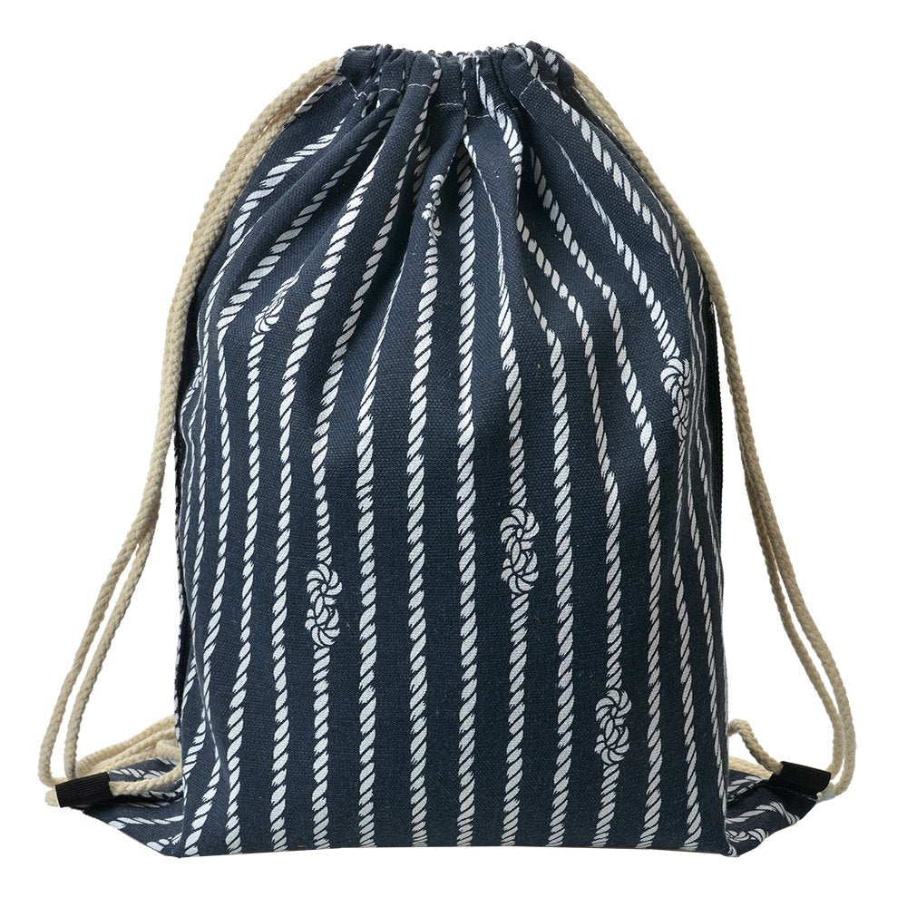 Backpack Blue, Synthetic 34x1x43 cm