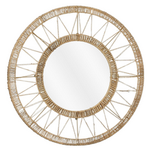 Wall Mirror Ludy Light Brown