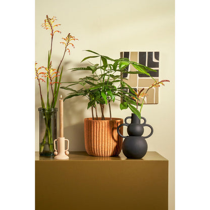 Kandelaar Ula 8x12 cm beige ijzer