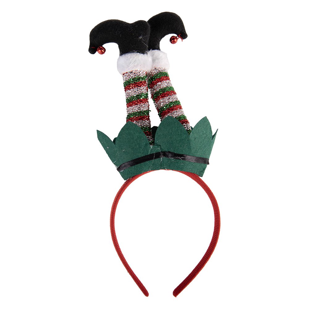Christmas Headband 15x3x31 cm Green Plastic