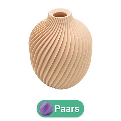 Nova 3D Vase - 3D Printed Vase - Sustainable PLA - Suitable for Artificial Flowers