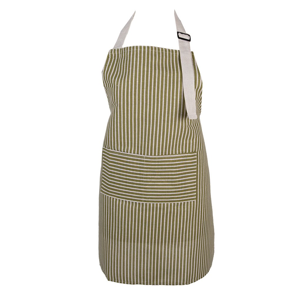 Keukenschort 69x68 cm Groen Polyester