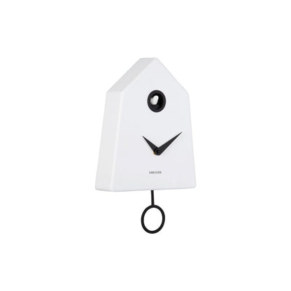 Wandklok Grafico 22x36 cm wit