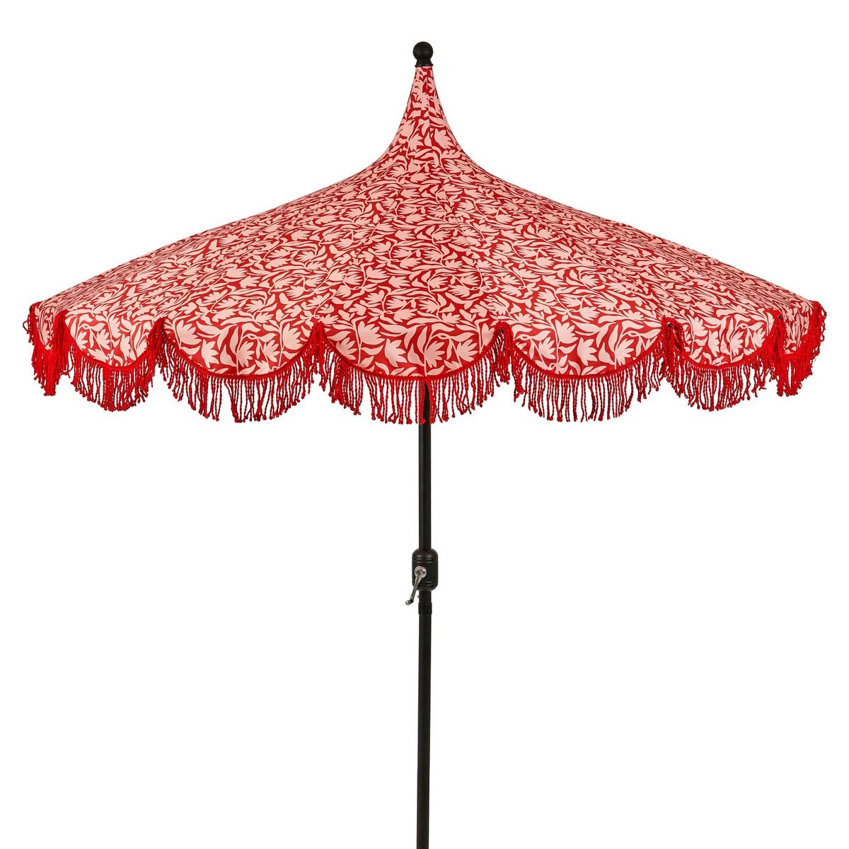 Parasol 235 cm rood polyester